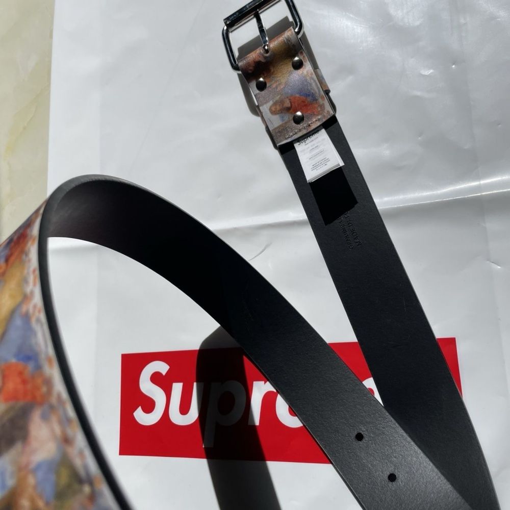 Supreme Last Supper Leather Belt