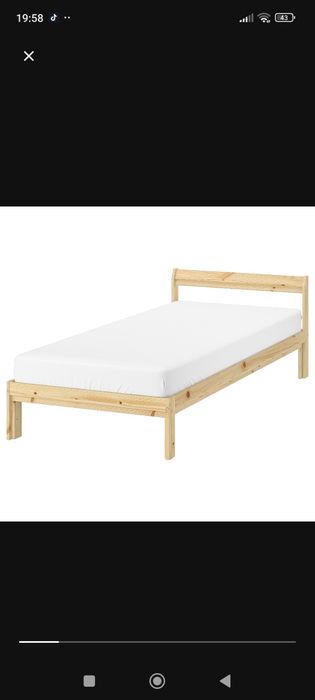 Cama NEIDEN ikea c/ estrado