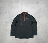 Мужская Флисовая Кофта Berghaus 1/4 Зип Оригинал Идеал L Размер