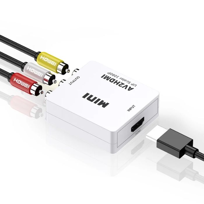 Новый Конвертер из AV (RCA) в HDMI (AV to HDMI), 1080p, Sony PS