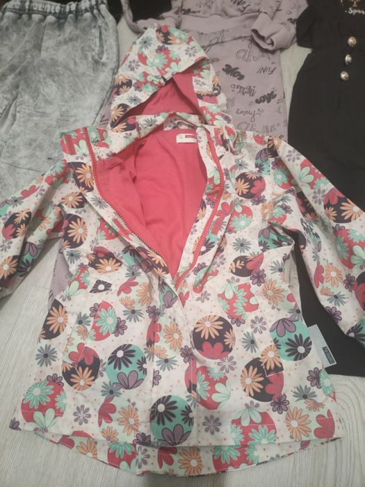 Zestaw dziewczynka 116-122