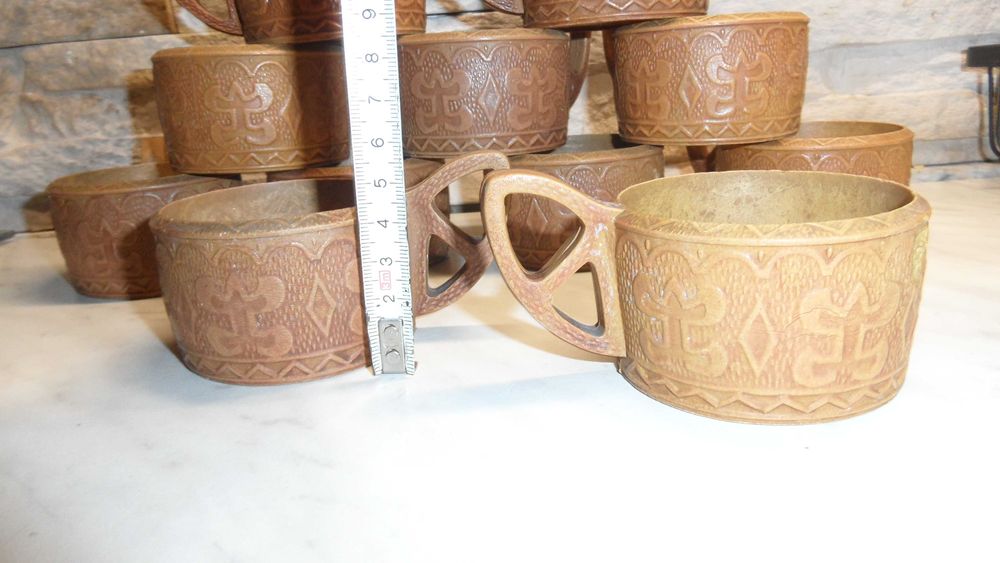 Koszyczki do szklanek PRL 10 sztuk