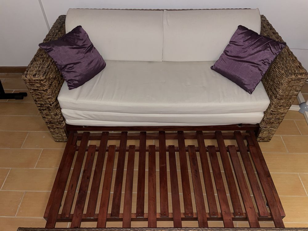 Sofá de Dois Lugares/ Sofá Cama