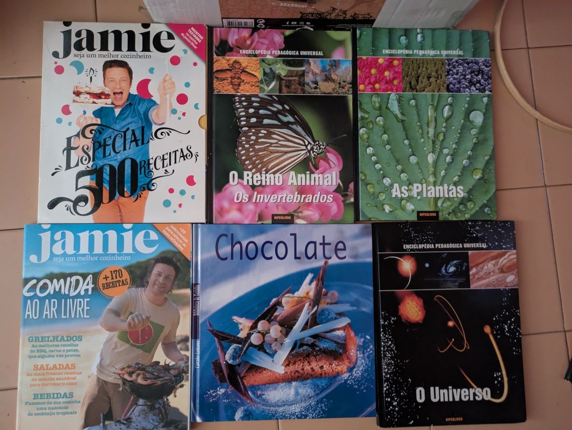 Livros variados  culinária enciclopédia