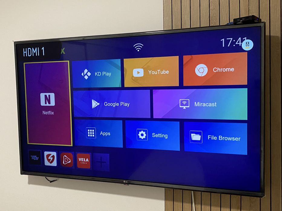 TV LG SMART 55” como nova e ainda na embalagem original
