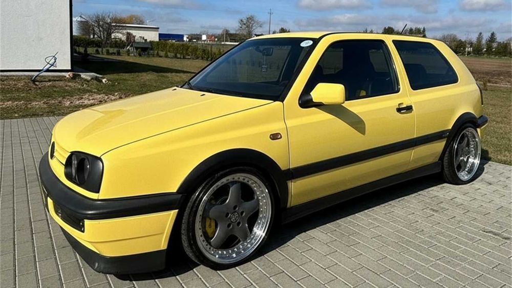 VW GOLF MK3 Special Color concept Yellow