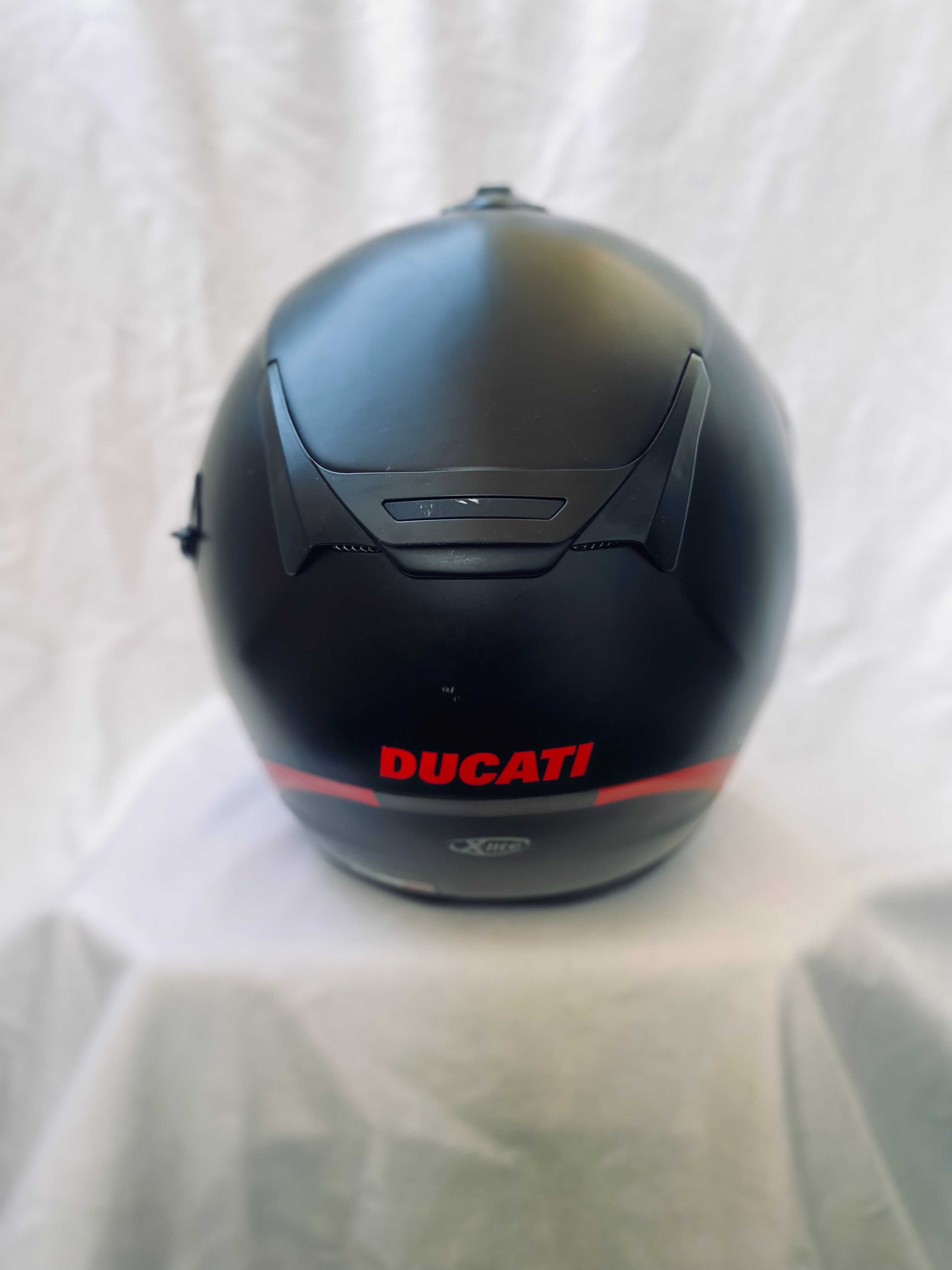 Kask motocyklowy szczękowy z blendą DUCATI Drudi Performance