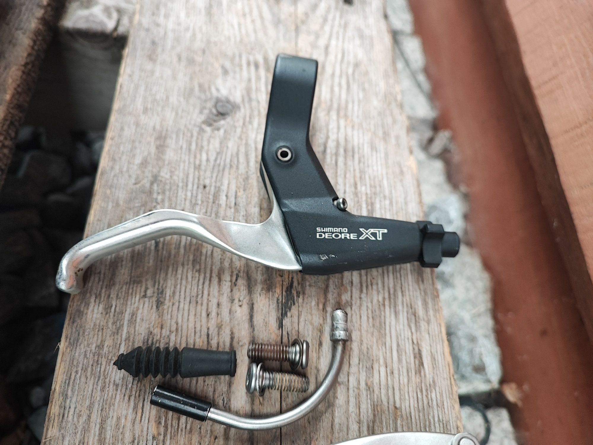 Klamka i hamulec vbrake Shimano Deore XT M739 Retro MTB