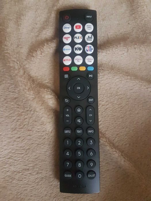 Pilot do telewizora Hisense