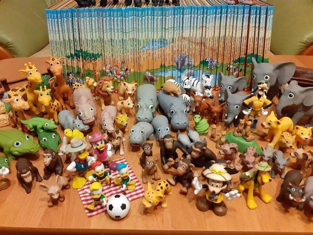 Safari komplet książek z figurkami