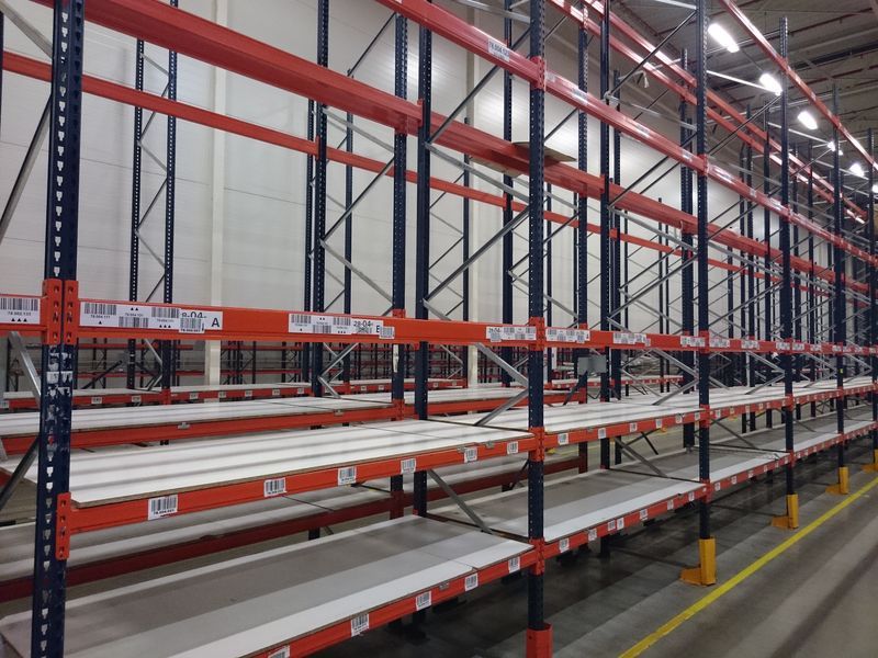 Rama regału paletowego Mecalux Rama regału paletowego MECALUX 3m