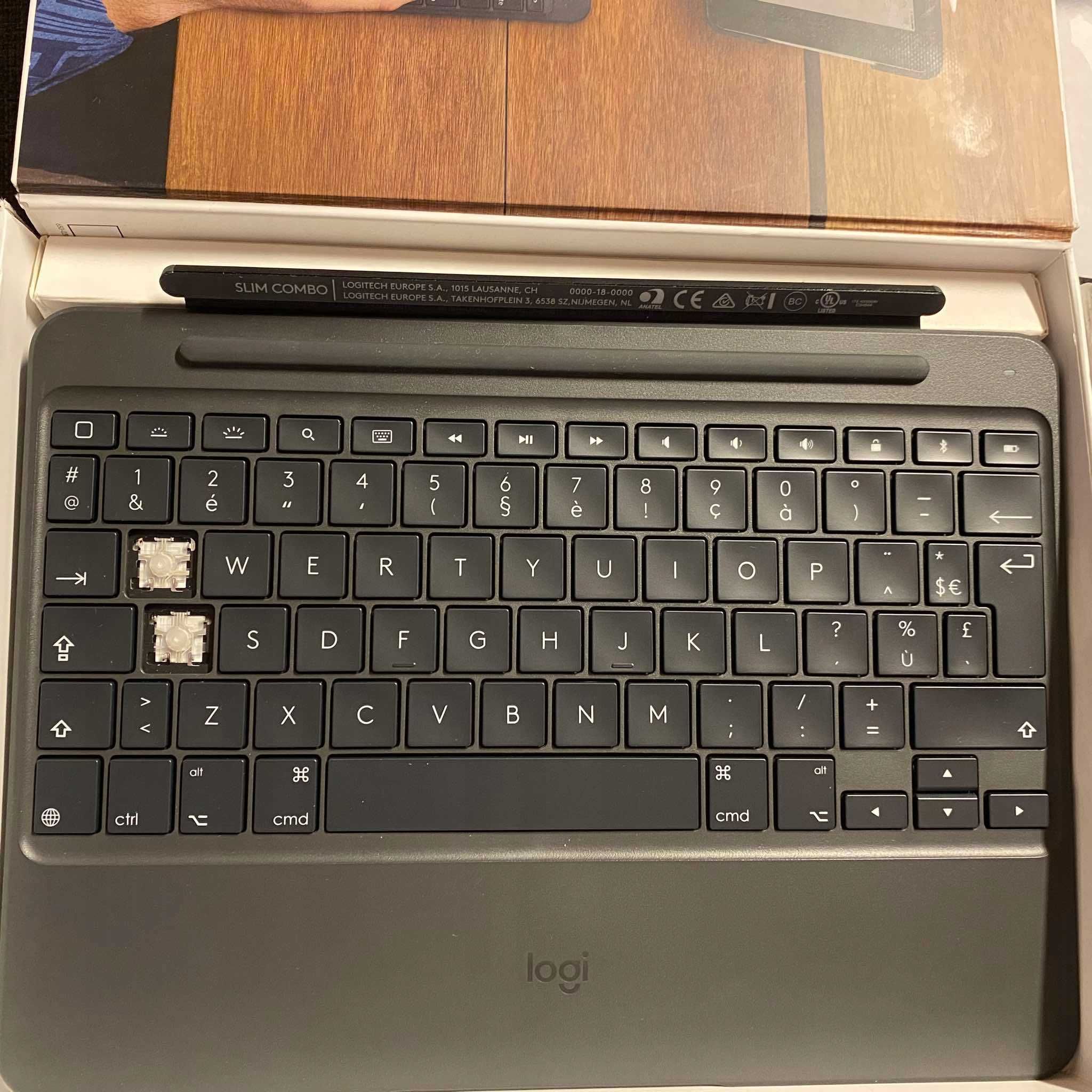 Logitech Slim Combo iPad 9.7" (5. i 6. gen) klawiatura i etui na iPada