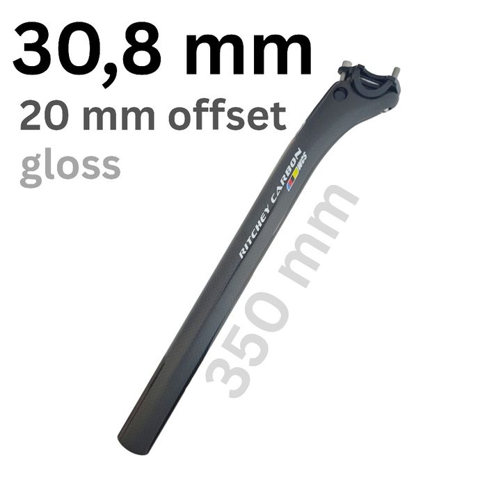 RITCHEY CARBON 30,8 mm 350 mm sztyca carbonowa 35 cm 350mm