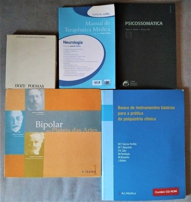 Livros lúdicos/didáticos/psiquiatria/psicologia/neurologia