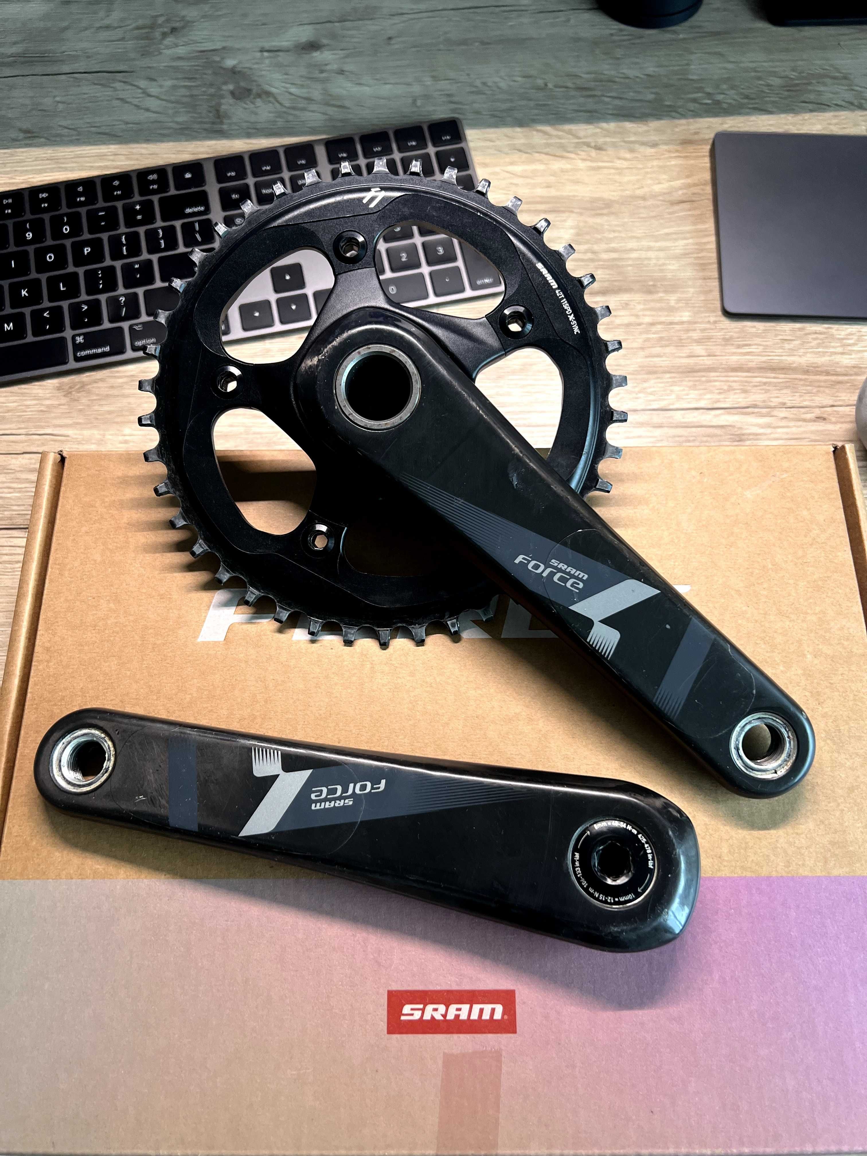 Карбонові Шатуни Sram Force 1, GPX, Зірка 42