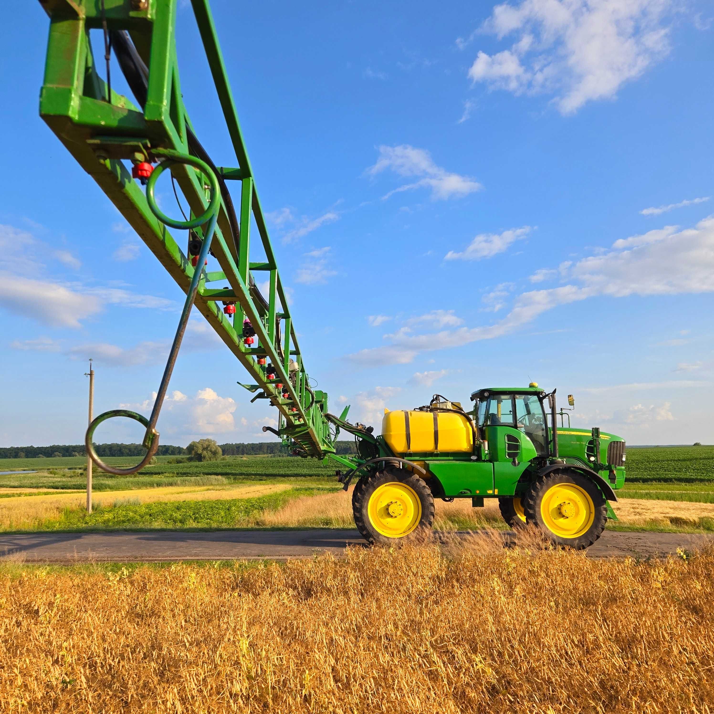 Самохідний обприскувач john deere 5430i
