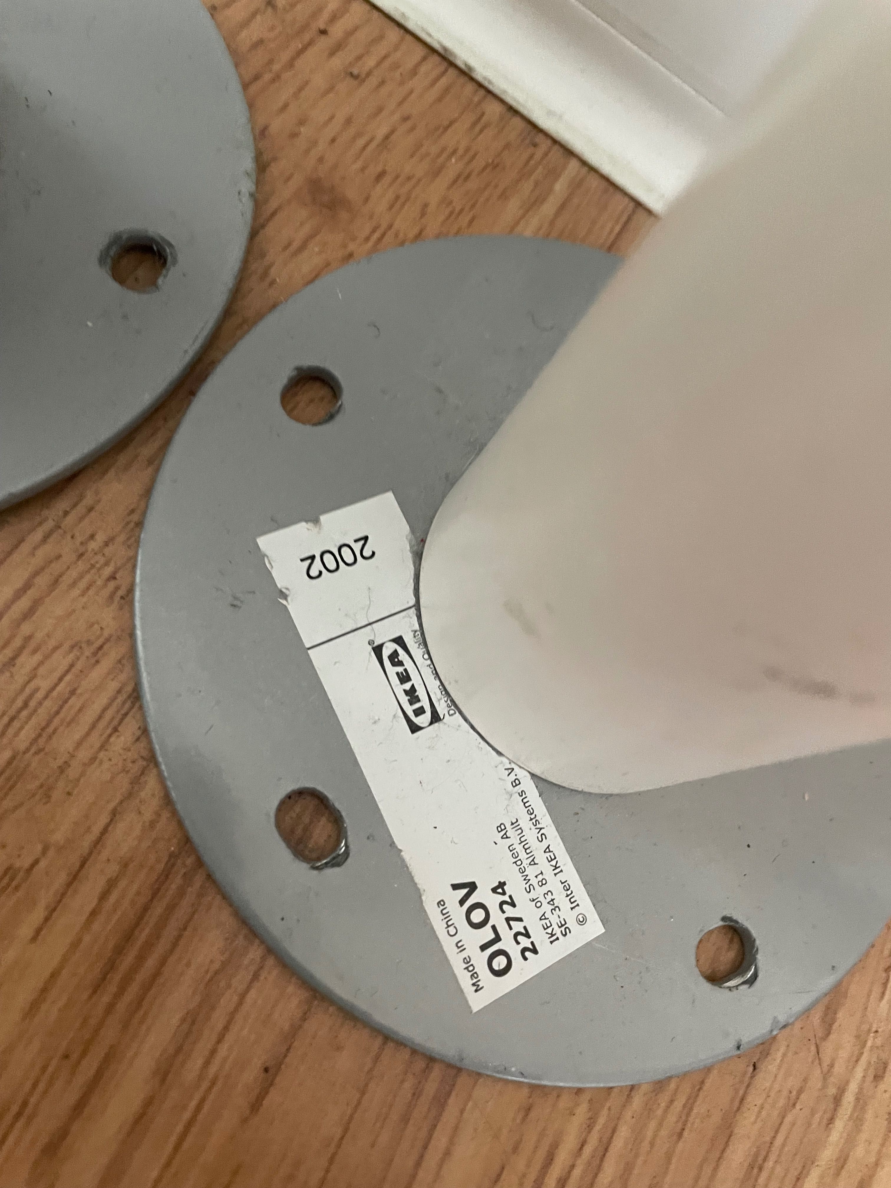Nogi regulowane do biurka stołu IKEA Olov 4 szt regulowana wysokość