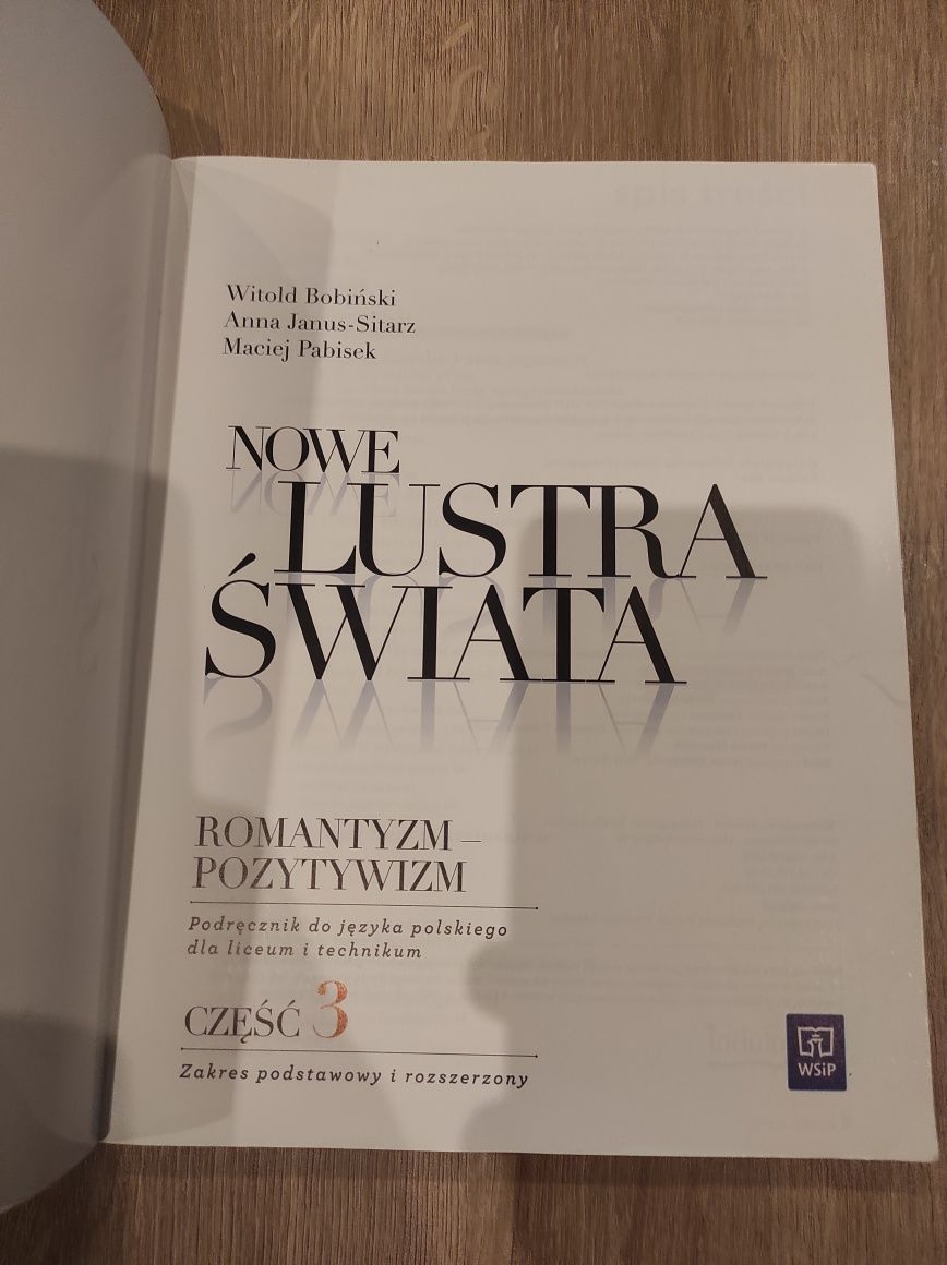 Podręcznik Nowe lustra świata 3