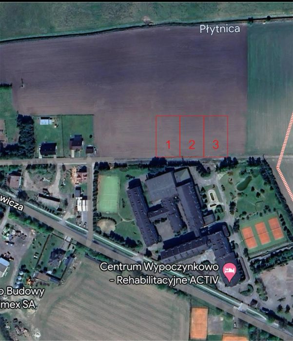 Działka budowlana 10 arów Sypniewo