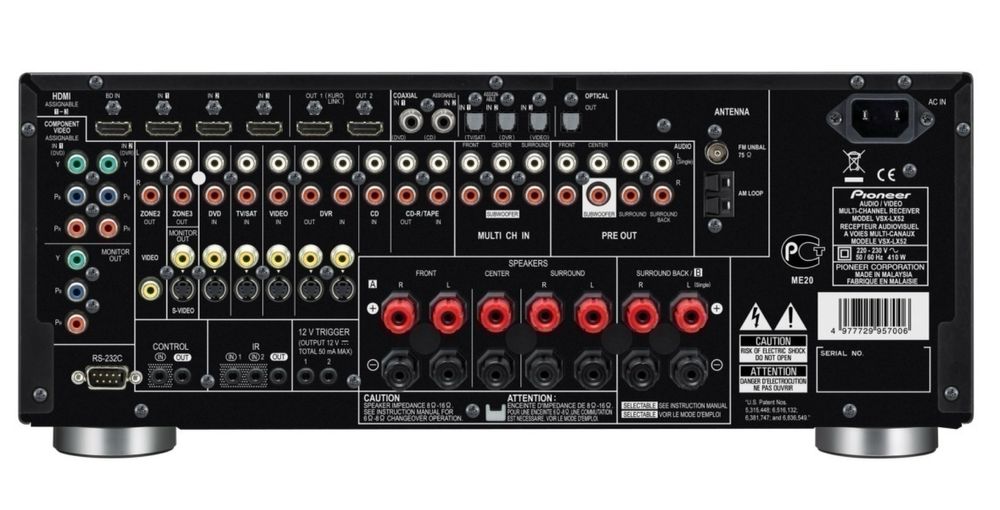 Pioneer vsx LX52 Bluetooth