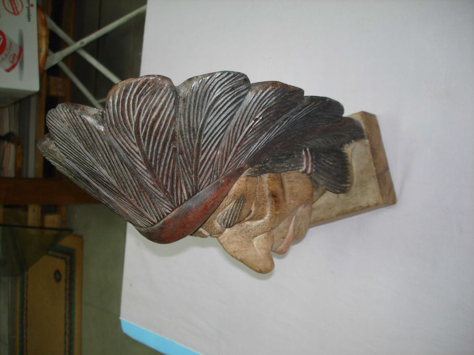 Escultura busto indio americano