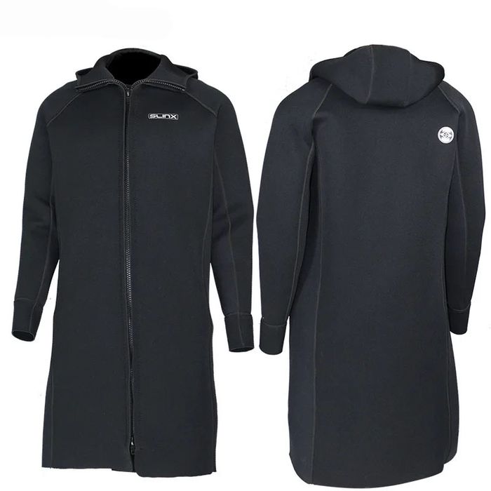 Kurtka płaszcz neoprenowa z kapturem do nurkowania surfing EU 52 L