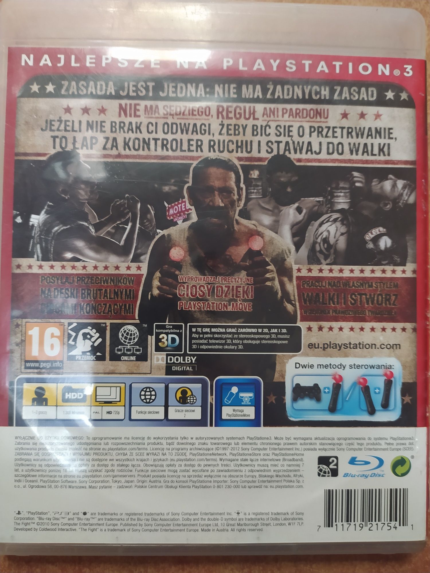 gra The Fight PS3 Polski Dubbing PL