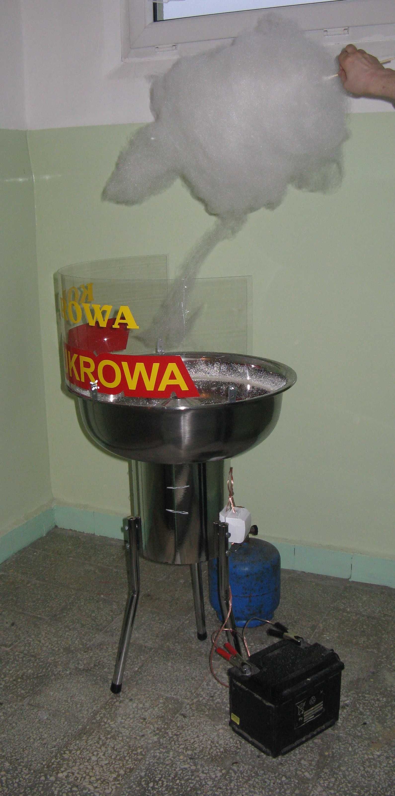 Nowa maszyna do waty cukrowej jak Bydgoska, wata cukrowa, popcorn