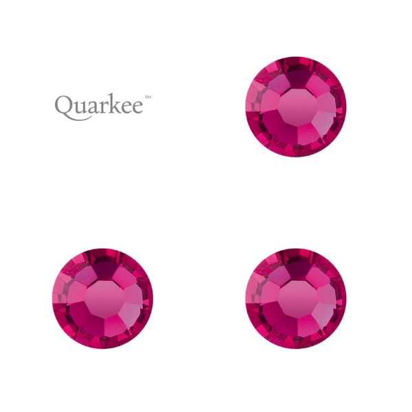 Quarkee™ Fuchsia 1,8mm / 3szt. kryształki na ząb biżuteria nazębna