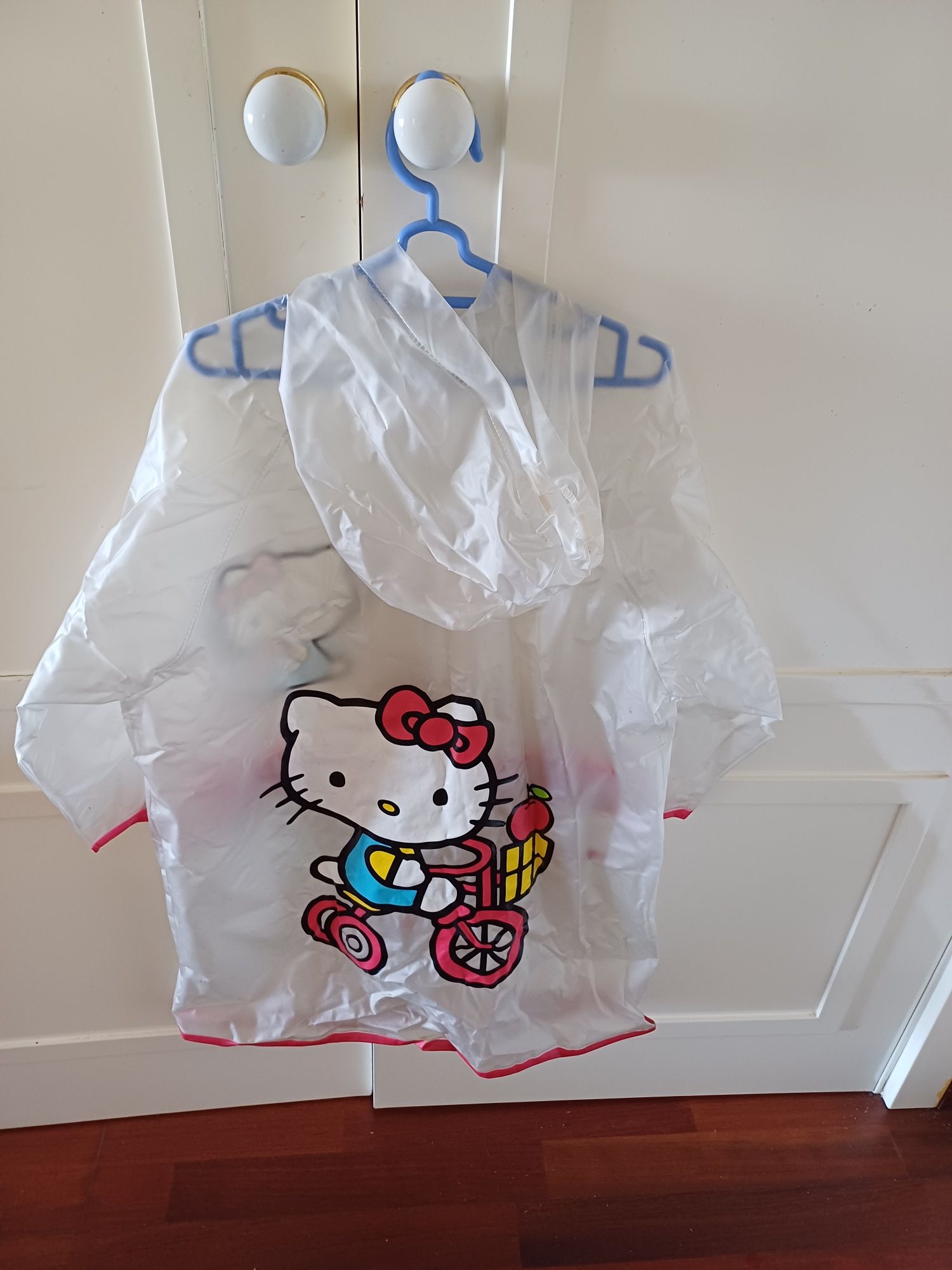Capa para chuva impermeável Hello Kitty