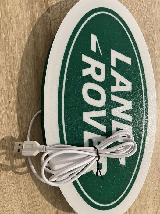 Painel luminoso Land rover
