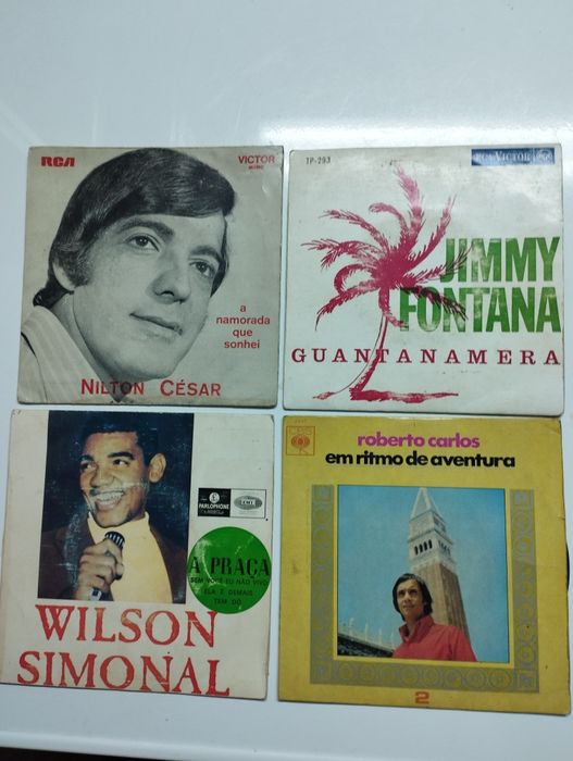 Lote de Singles vinil anos 60/70