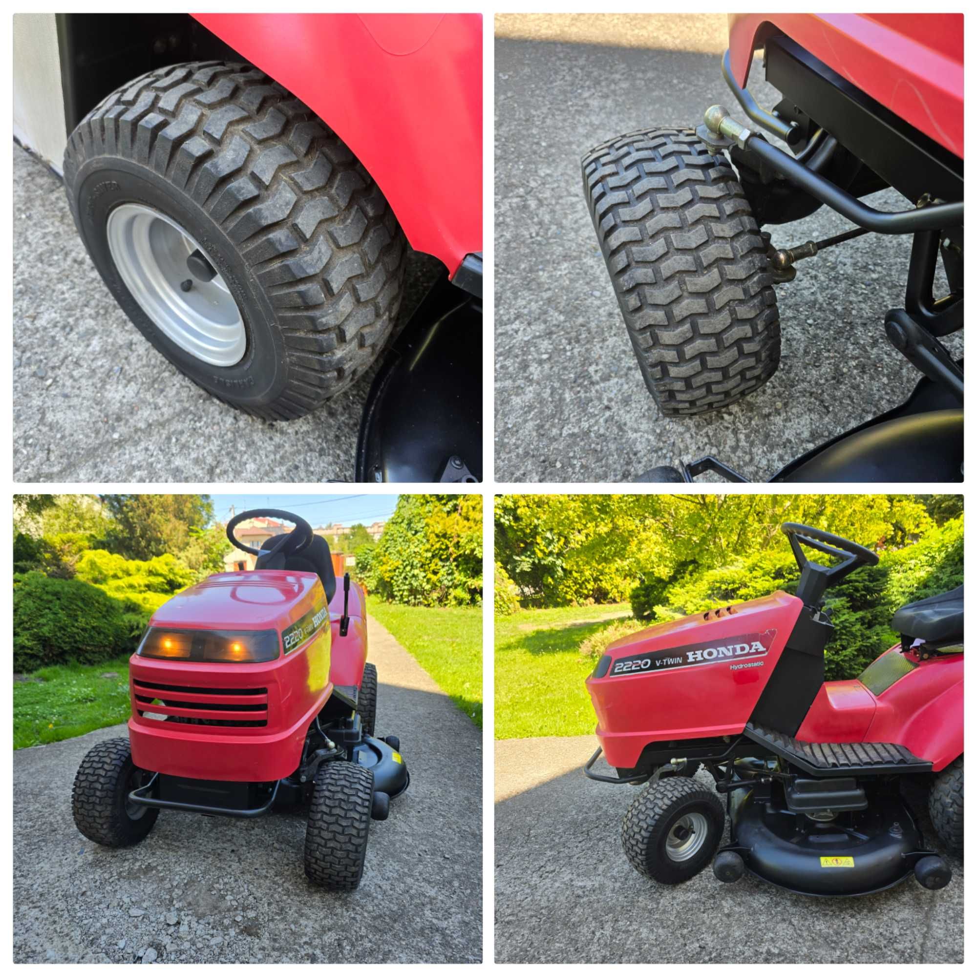 Traktorek kosiarka HONDA 2220 20KM v-ka GXV 122cm Super Stan POLECAM