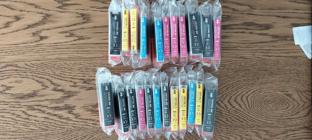 23 tinteiros compatíveis com Canon Pixma MG5750/7750/6850