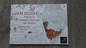 Kolorowanka "Pokoloruj swojego Van Gogha"