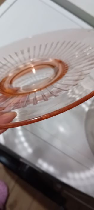 Talerz patera rozalinowy