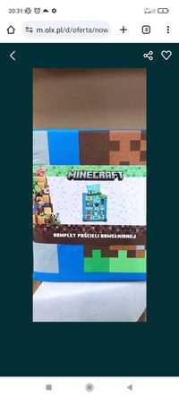 Nowa pościel Minecraft