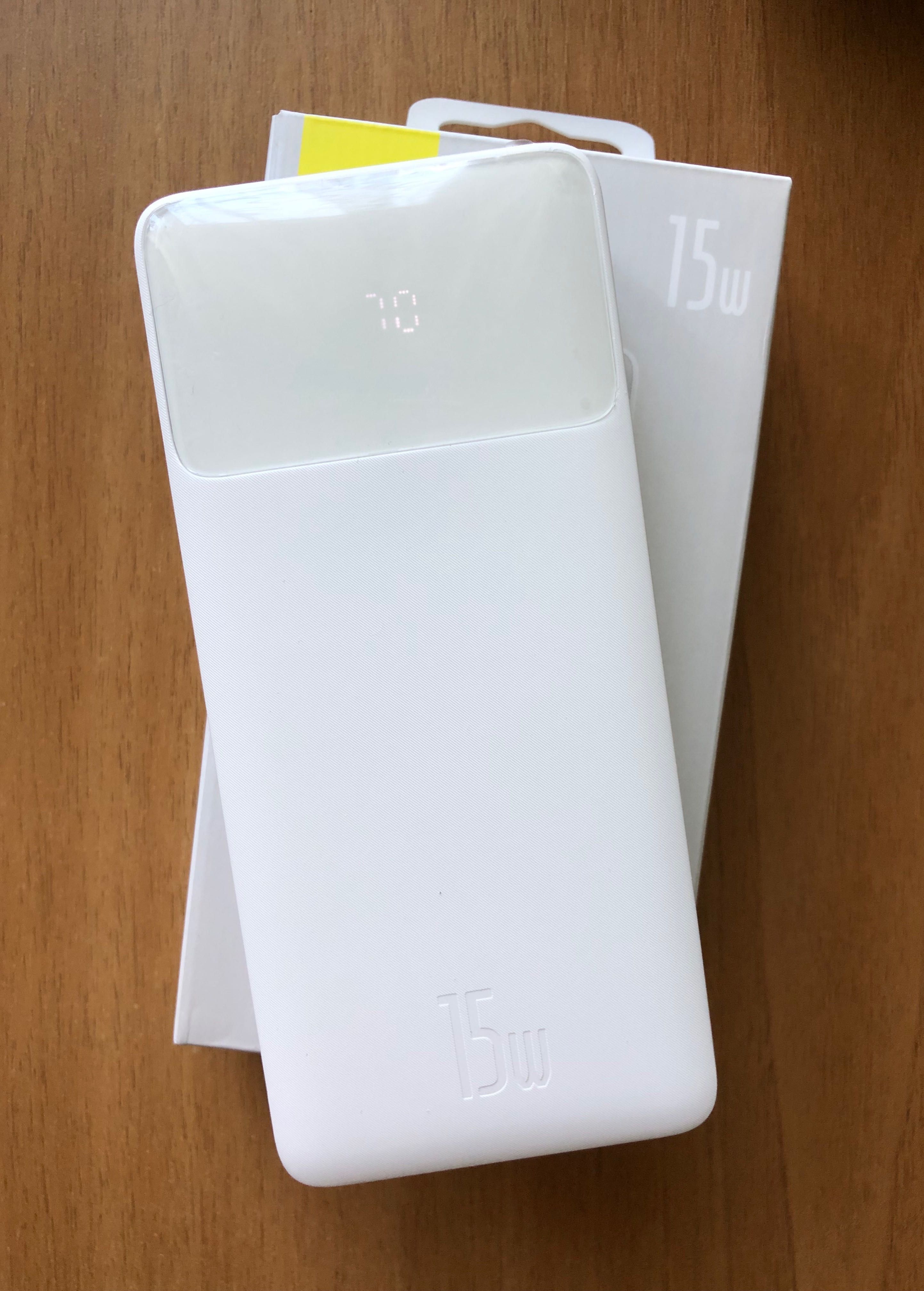 Павербанк внешний аккумулятор Powerbank 15w повербанк 20000mAh