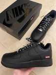 ButyDamskie Nike_Air_Force_1_Low_Supreme_Black_Uniseks R.40.5