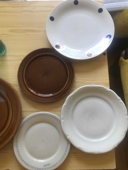 Talerz obiadowy głębokie Porcelit Pruszków z okresu PRL-u