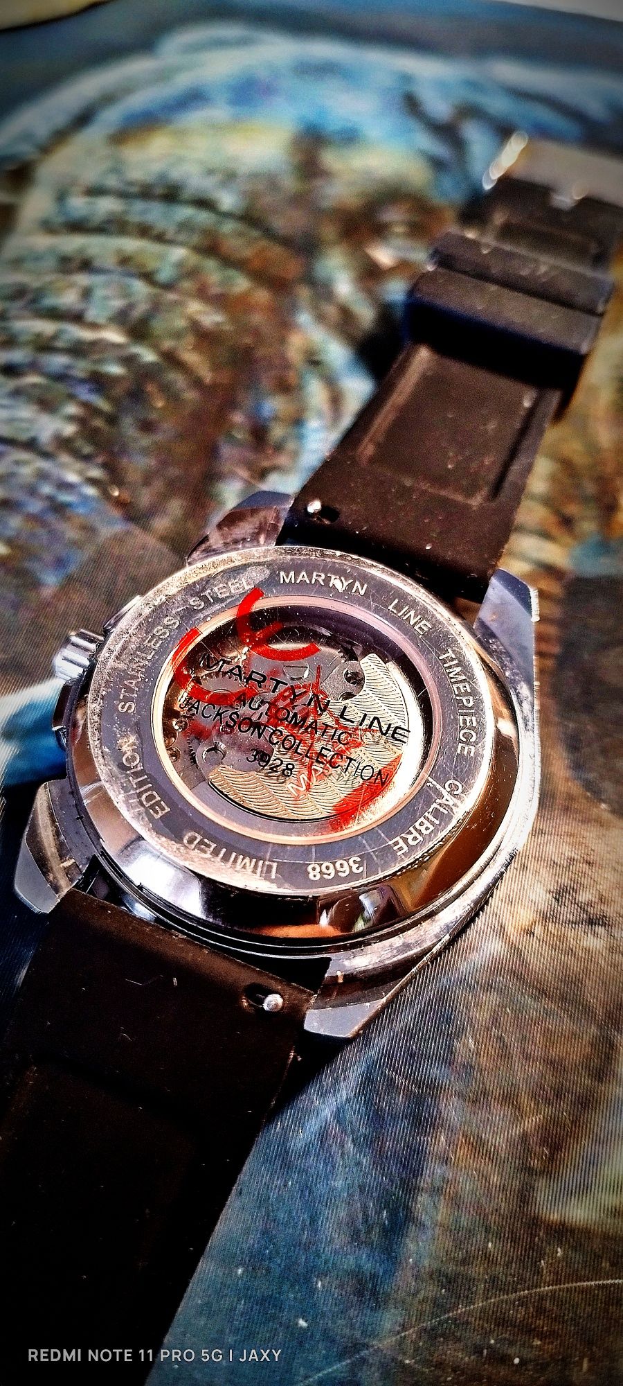 Zegarek męski mechaniczny automatyczny Martin Line