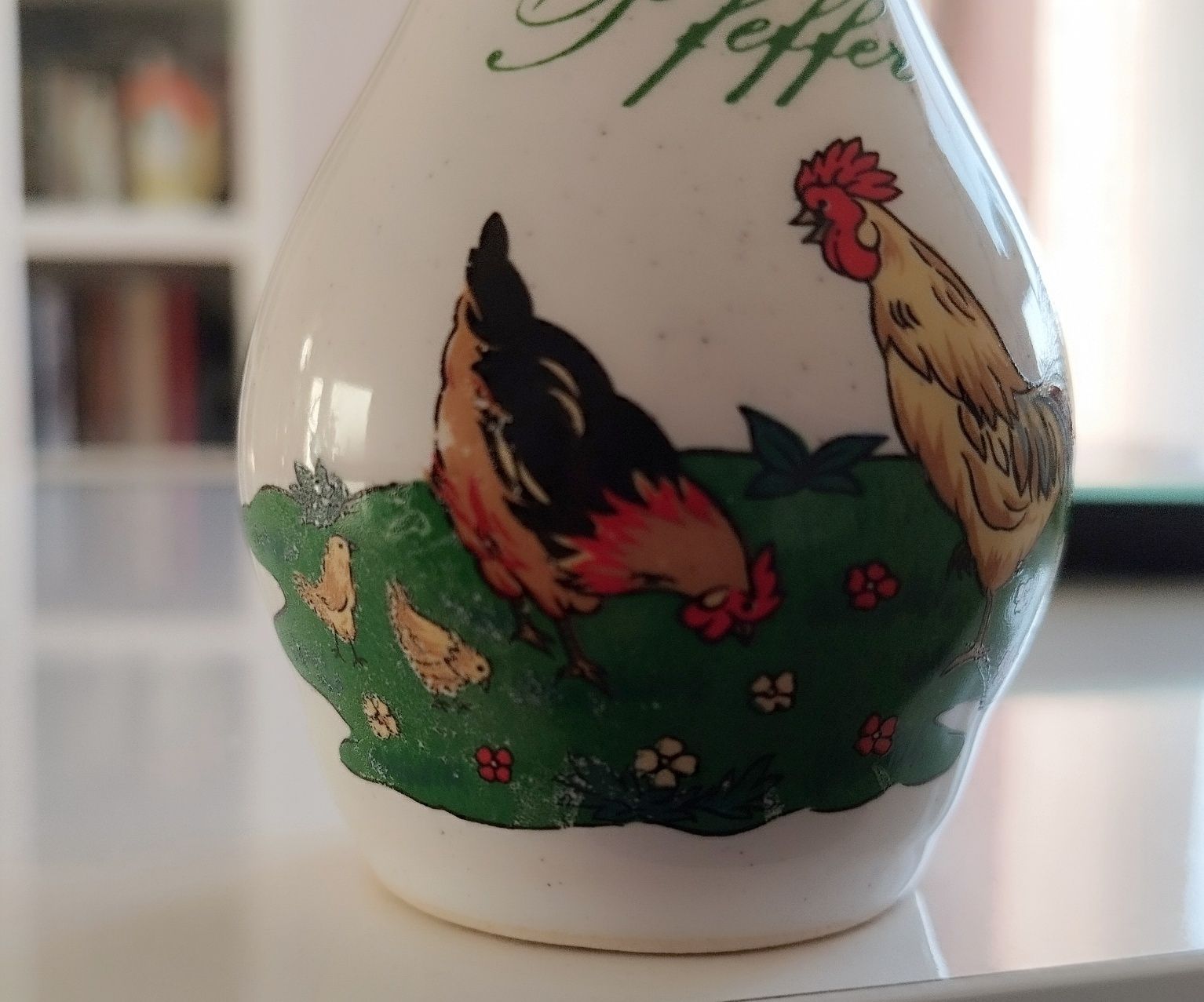Pieprzniczka Kogut, kurka i kurczęta
