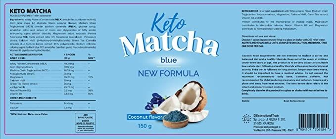 Keto Machta blue  150g suplement diety ODCHUDZANIE
