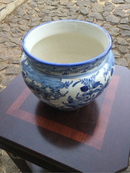 Cachepot Viúva Lamego Jorge Barradas Assinado 22 cm