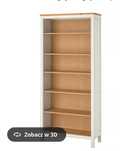 Biblioteczka. Regał hemnes. Ikea drewno.
