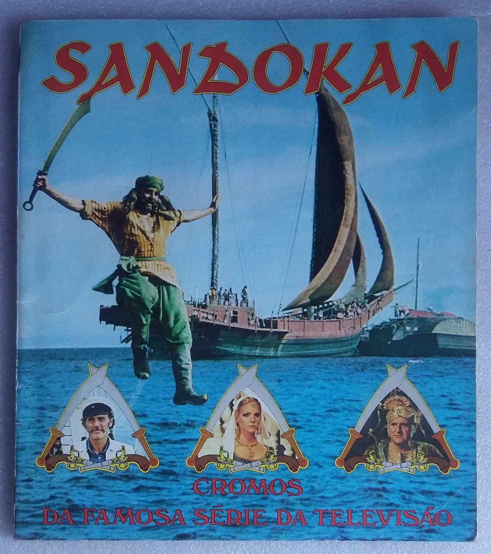Caderneta de cromos Sandokan