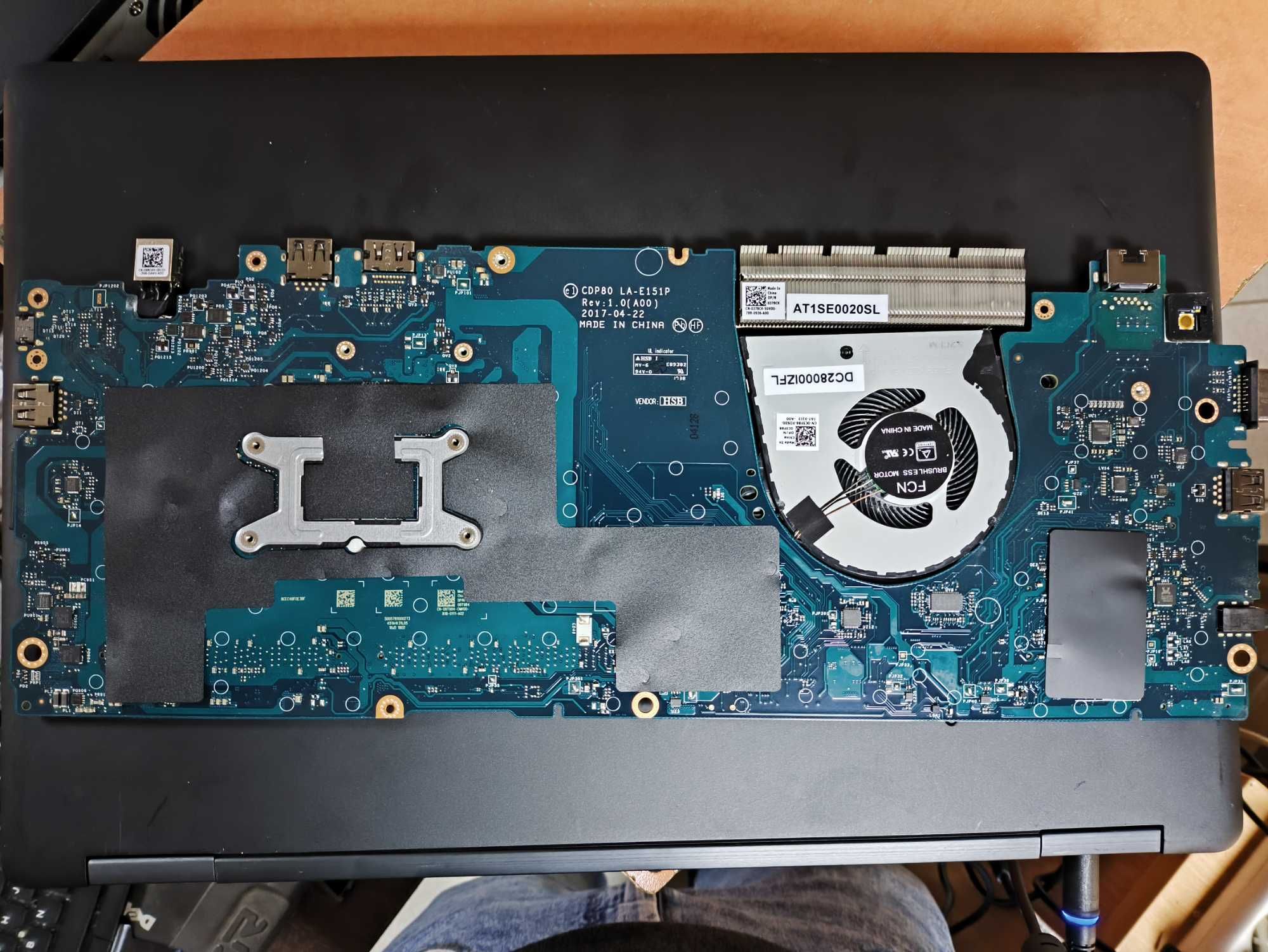Материнская плата LA-E151P Dell 5580 3520 i5-7300HQ
