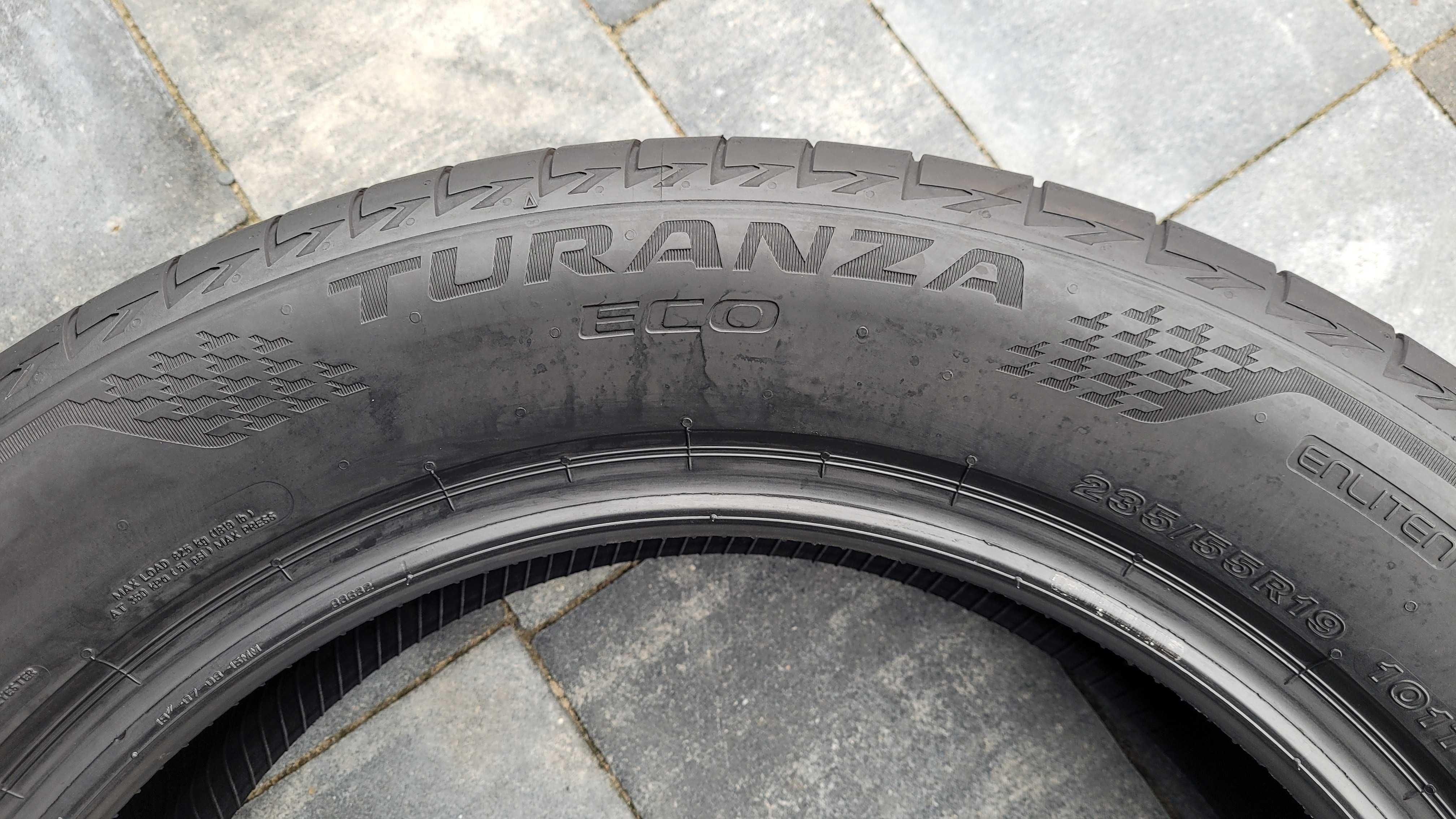 4szt. BRIDGESTONE TURANZA ECO z 2021/22r. 235/55 R19