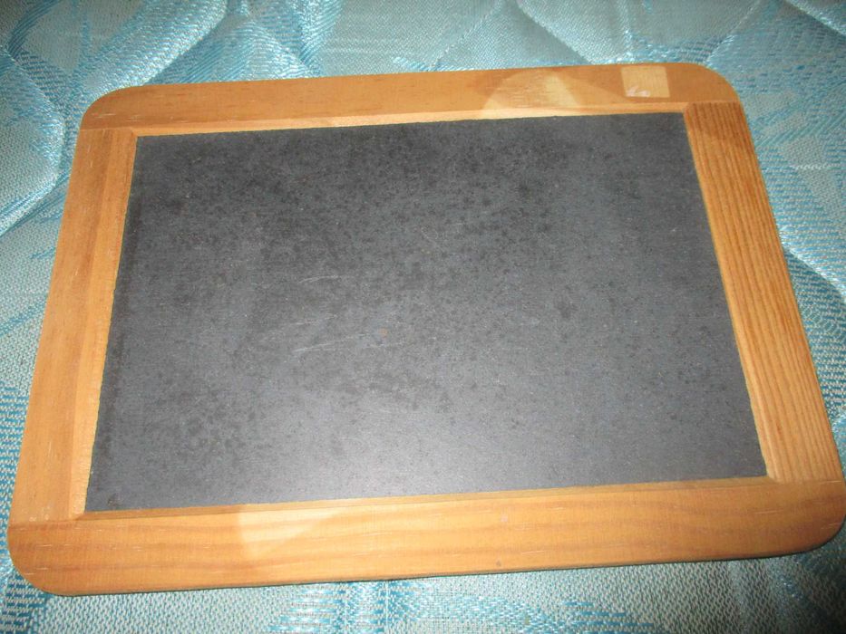 quadro escolar antigo 25cm