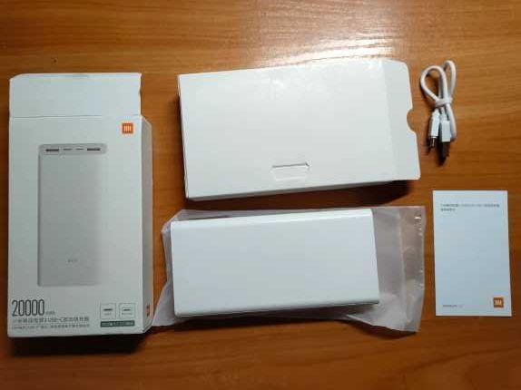 Повербанк Xiaomi Mi Power Bank 3 20000 mAh (Оригинал)